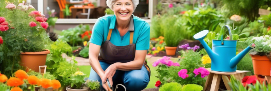 Kickstart your green thumb with The Ultimate Guide to Gardening for Beginners - learn essential tools, soil preparation, planting techniques, and sustainable gardening tips for a flourishing garden. Perfect for novice gardeners looking to cultivate their first garden successfully!