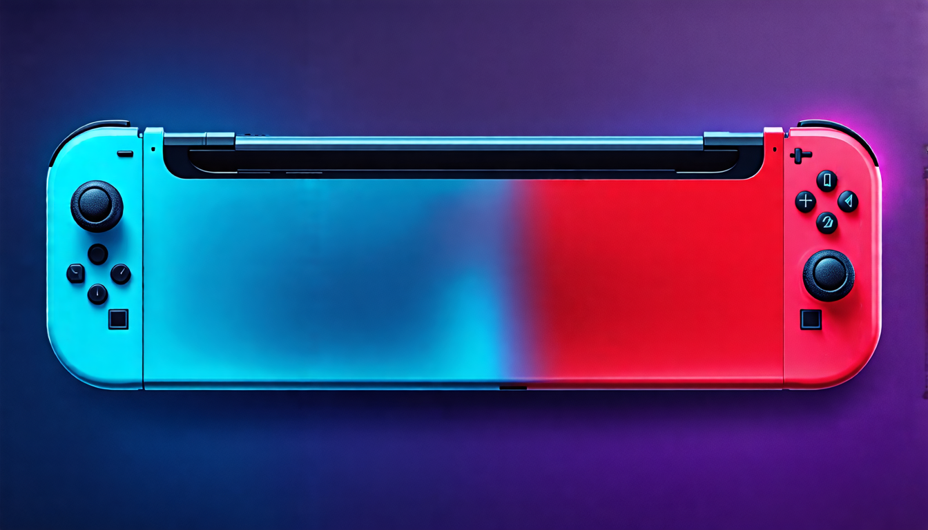 Nintendo Switch™ with Neon Blue and Neon Red Joy‑Con™